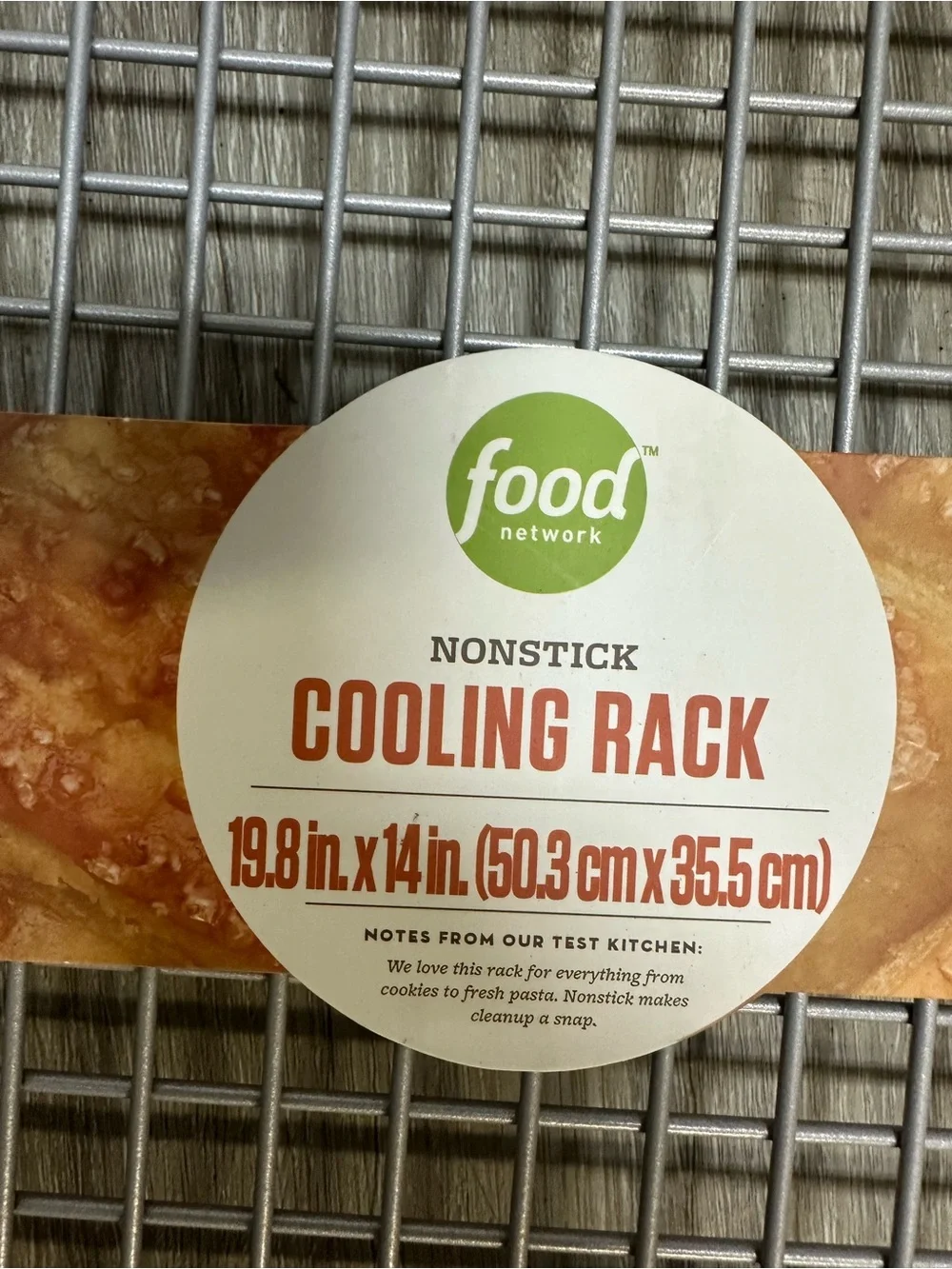 Food Network Silver Nonstick Cooling Rack